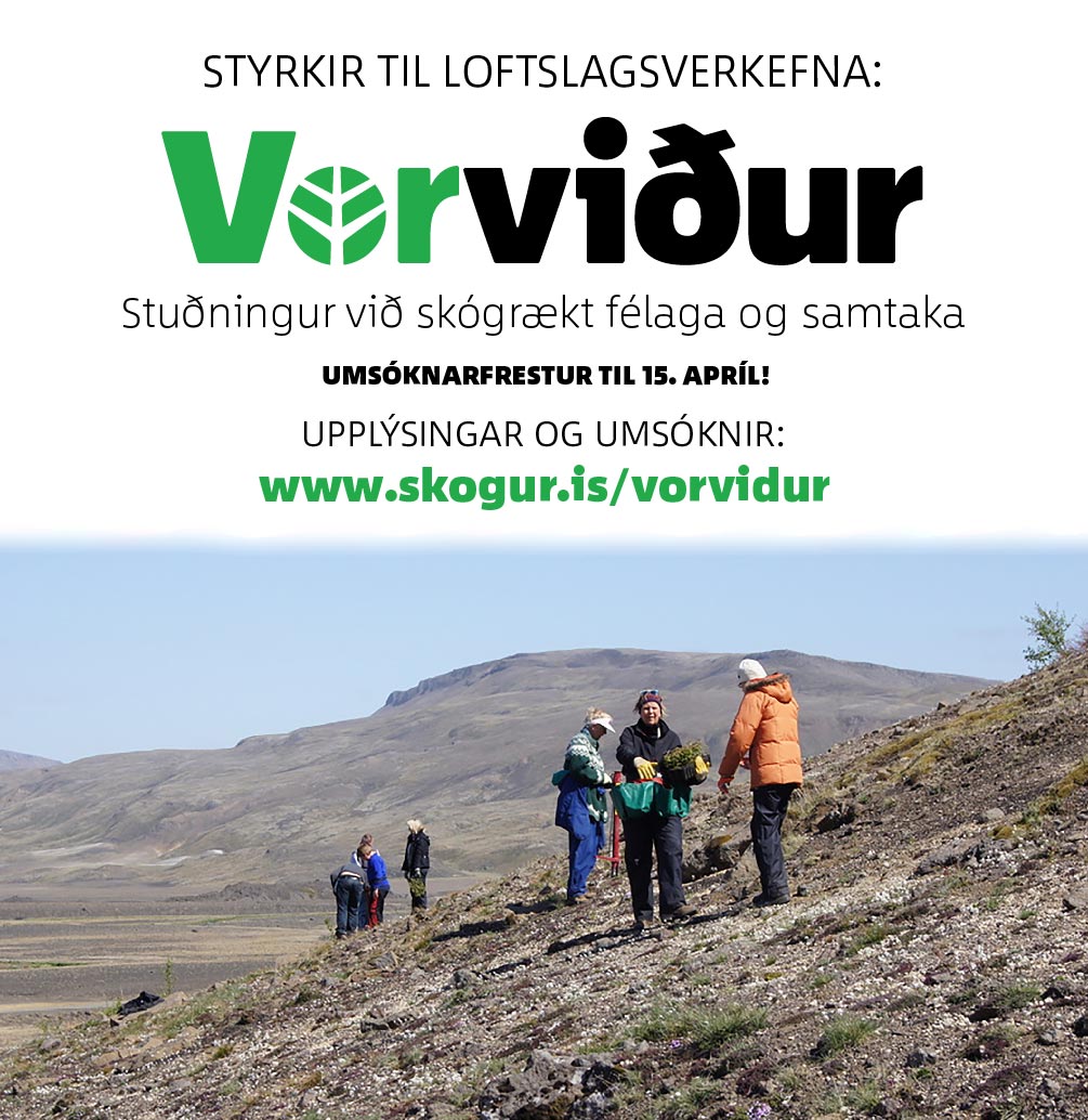 Auglýsing Vorviðar 2023