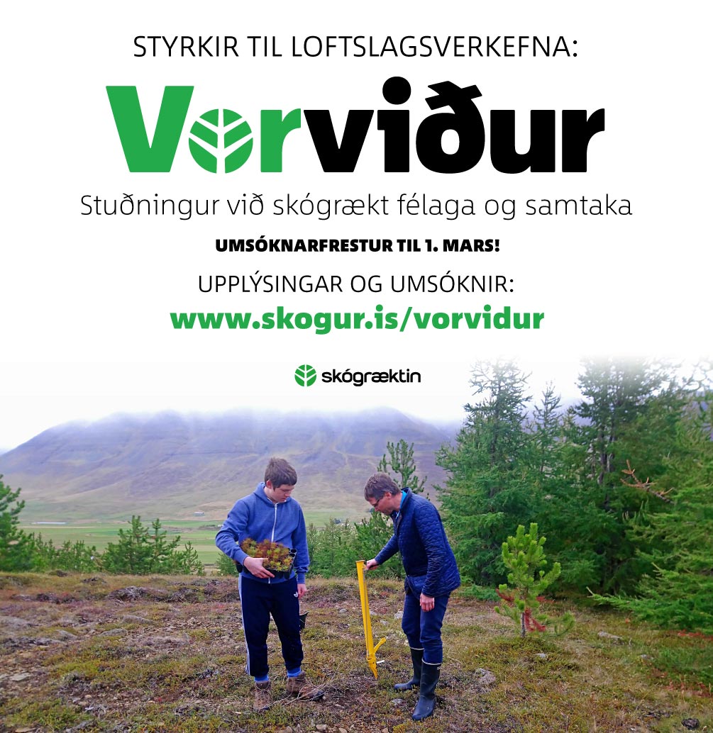 Auglýsing Vorviðar 2022