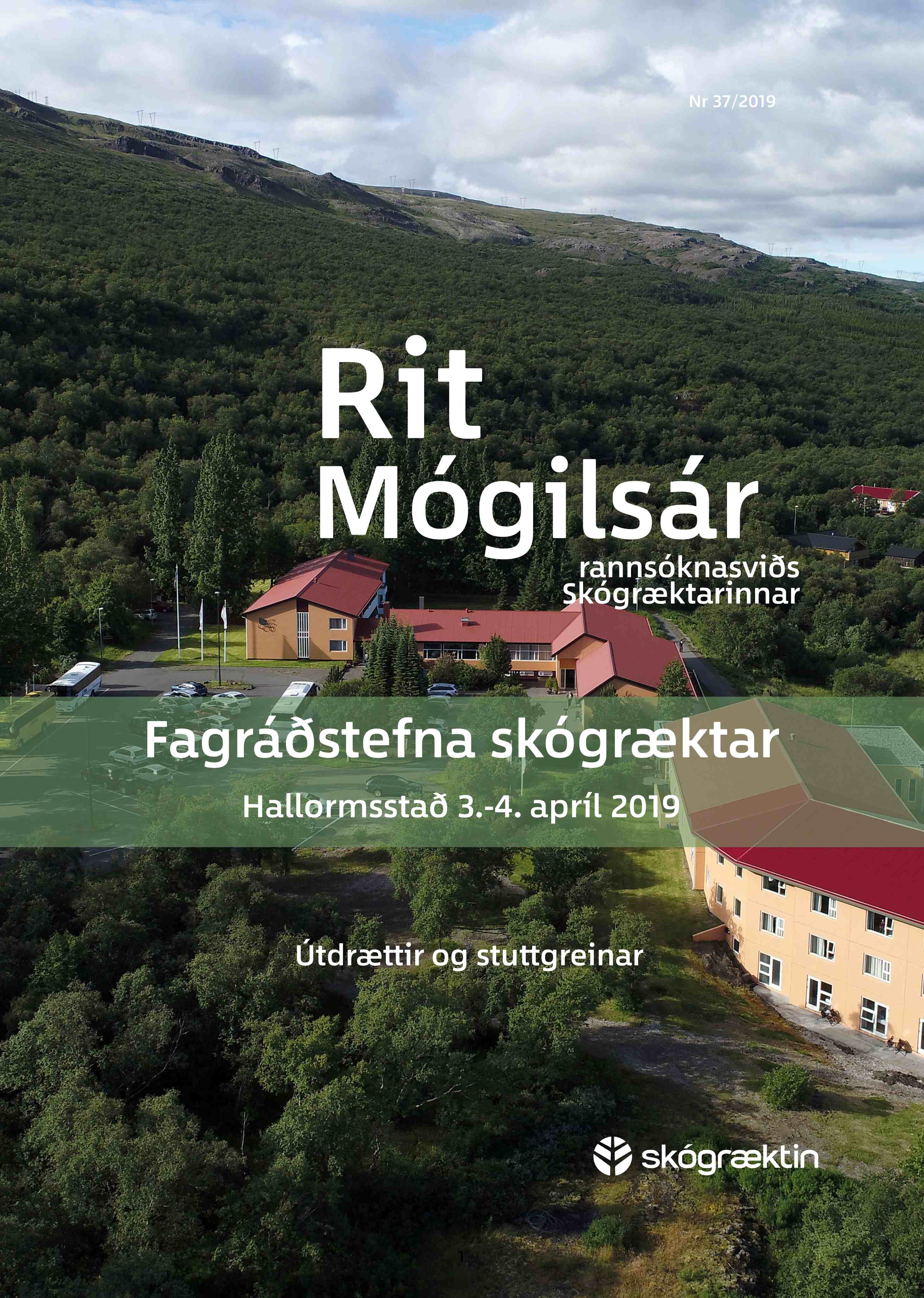 Forsíða Rits Mógilsár 37/2019