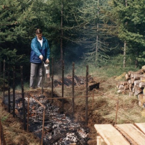 Á 25 ára afmæli Fljótsdalsáætlunar 1995 3. Ljósmynd: Skúli Björn Gunnarsson